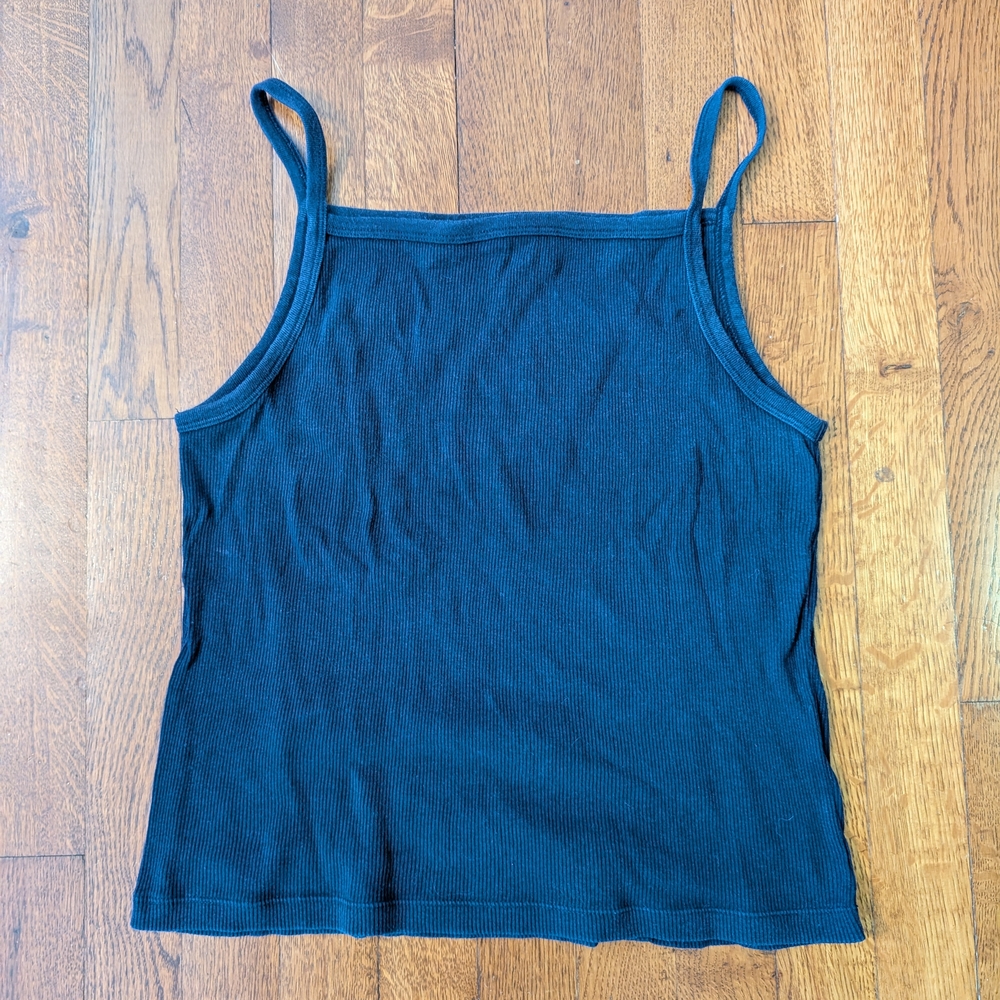 Classic Navy Blue Women's Tank Top
